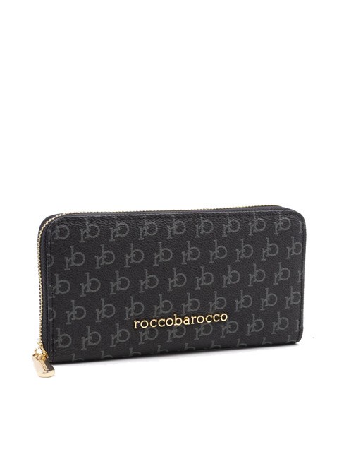 DEVA Large zip around wallet black - Women’s Wallets