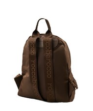 ROCCOBAROCCO GLORIA Backpack with pocket dark brown - Women’s Bags - 2