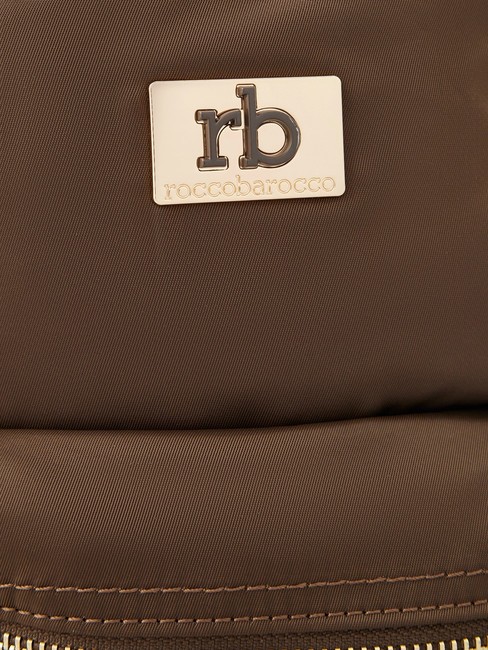 GLORIA Backpack with pocket dark brown - Women’s Bags