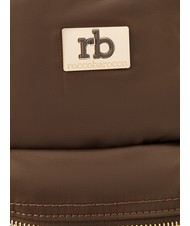 ROCCOBAROCCO GLORIA Backpack with pocket dark brown - Women’s Bags - 3