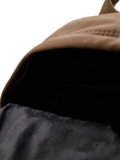 GLORIA Backpack with pocket dark brown - Women’s Bags