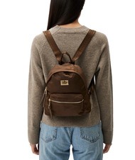 ROCCOBAROCCO GLORIA Backpack with pocket dark brown - Women’s Bags - 5