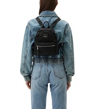 ROCCOBAROCCO GLORIA Backpack with pocket black - Women’s Bags - 5