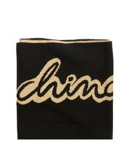 MOSCHINO BOUTIQUE LOGO Scarf black/beige - Scarves - 4