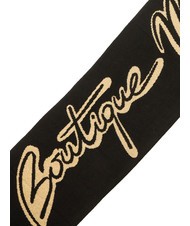 MOSCHINO BOUTIQUE LOGO Scarf black/beige - Scarves - 5