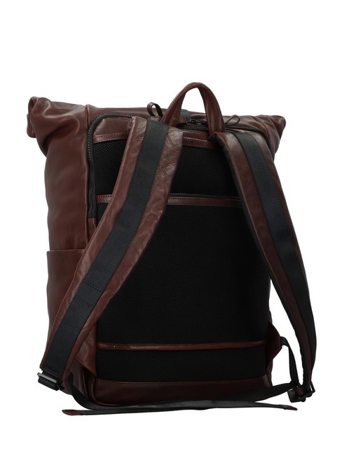 HARPER 15.6" leather laptop backpack MORO - Laptop backpacks