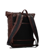 PIQUADRO HARPER 15.6" leather laptop backpack MORO - Laptop backpacks - 3