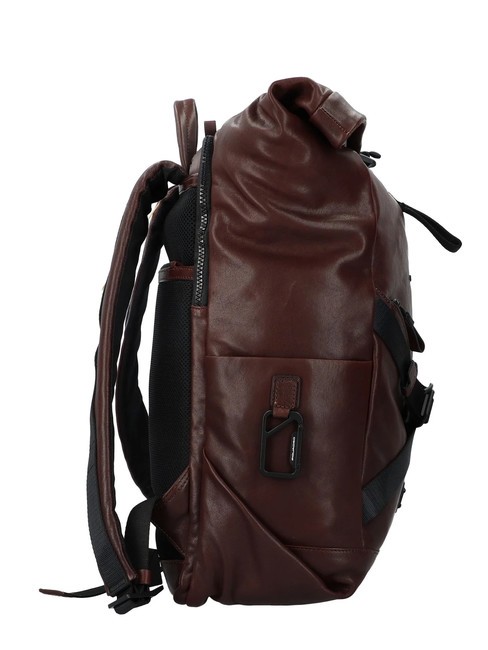 HARPER 15.6" leather laptop backpack MORO - Laptop backpacks