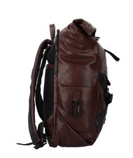 PIQUADRO HARPER 15.6" leather laptop backpack MORO - Laptop backpacks - 4