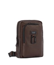 PIQUADRO HARPER Leather bag for iPad 11 - Over-the-shoulder Bags for Men