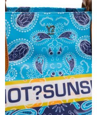 YNOT BANDANAS Medium beach shopping bag blue - Women’s Bags - 3