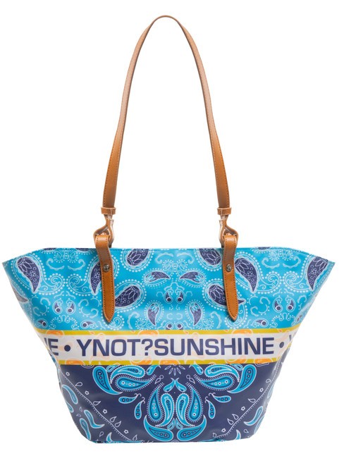 BANDANAS Medium beach shopping bag blue - Women’s Bags