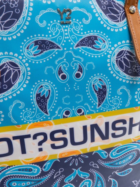 BANDANAS Large beach shopping bag blue - Women’s Bags