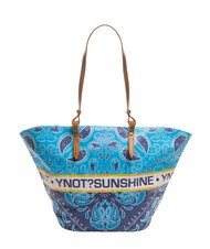 YNOT BANDANAS Large beach shopping bag blue - Women’s Bags - 4