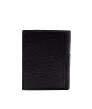 ROCCOBAROCCO JOHN Vertical leather wallet black - Men’s Wallets - 4