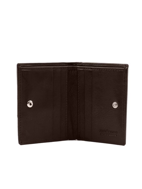 JOHN Vertical leather wallet brown - Men’s Wallets