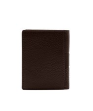 ROCCOBAROCCO JOHN Vertical leather wallet brown - Men’s Wallets - 4