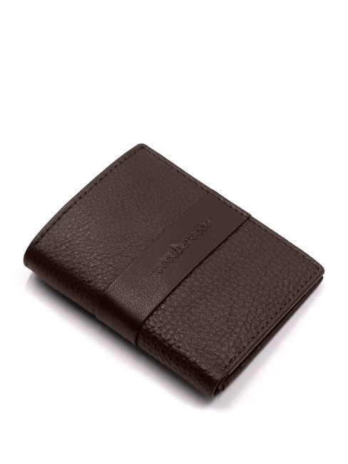 JOHN Vertical leather wallet brown - Men’s Wallets
