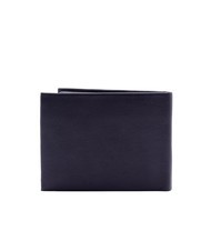 ROCCOBAROCCO STRIPE Leather wallet with flap blue - Men’s Wallets - 4