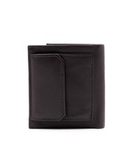 ROCCOBAROCCO STRIPE Vertical wallet with pocket dark brown - Men&rsquo;s Wallets - 3