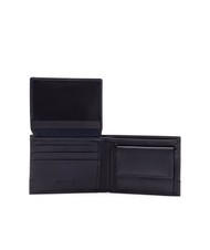 ROCCOBAROCCO ROBERT Leather wallet with flap blue - Men’s Wallets - 3
