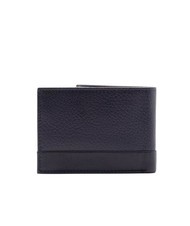 ROCCOBAROCCO ROBERT Leather wallet with flap blue - Men’s Wallets - 4