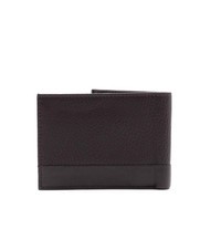 ROCCOBAROCCO ROBERT Leather wallet with flap dark brown - Men’s Wallets - 4