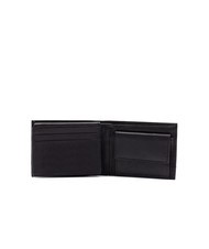 ROCCOBAROCCO ROBERT Leather wallet with flap black - Men’s Wallets - 3
