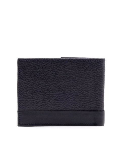 ROBERT Leather Coin Purse Wallet blue - Men’s Wallets