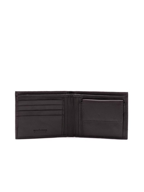 ROBERT Leather Coin Purse Wallet dark brown - Men’s Wallets