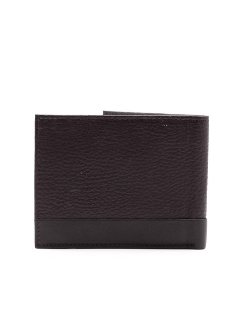 ROBERT Leather Coin Purse Wallet dark brown - Men’s Wallets