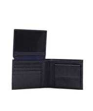 ROCCOBAROCCO ROBERT Leather wallet with flap blue - Men’s Wallets - 2