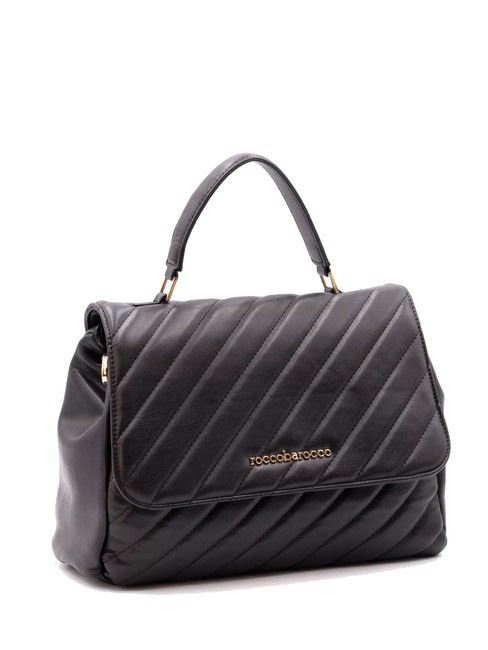 GLAM Quilted satchel bag black - Women’s Bags