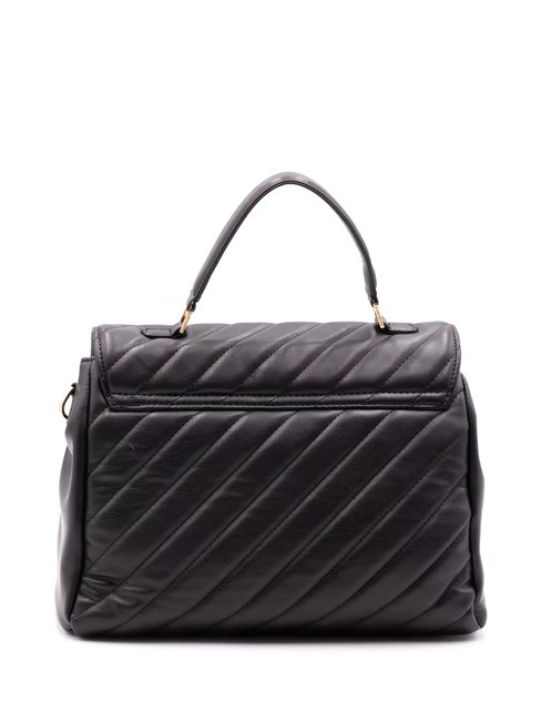 GLAM Quilted satchel bag black - Women’s Bags