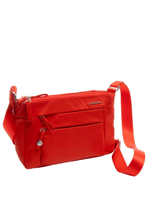 MOVE 4.0 Small 3 zip shoulder bag FLAMERED - Women’s Bags