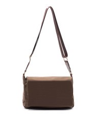ROCCOBAROCCO GLORIA Shoulder bag with flap dark brown - Women’s Bags - 3