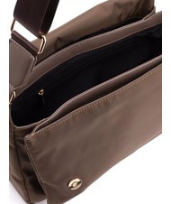 ROCCOBAROCCO GLORIA Shoulder bag with flap dark brown - Women’s Bags - 4