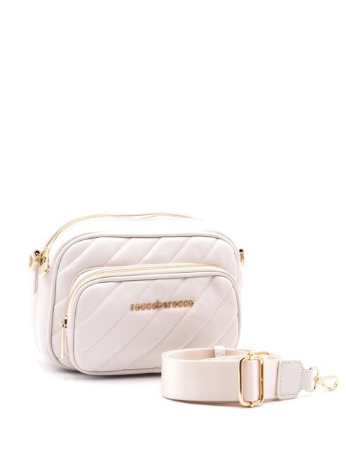 GLAM Quilted camera case bag off white - Women’s Bags