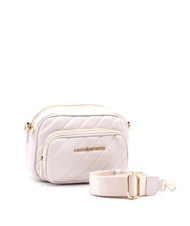 ROCCOBAROCCO GLAM Quilted camera case bag off white - Women’s Bags - 2