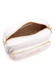 ROCCOBAROCCO GLAM Quilted camera case bag off white - Women’s Bags - 4