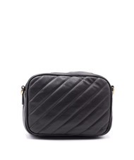 ROCCOBAROCCO GLAM Quilted camera case bag black - Women’s Bags - 3