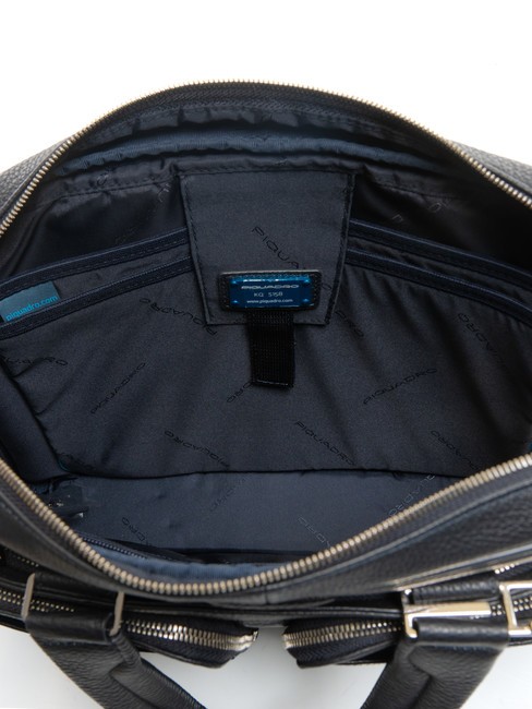 MODUS 13" Laptop Briefcase, Leather blue - Work Briefcases