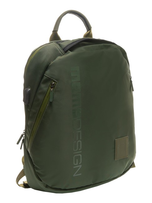 LOGO PATCH Backpack ceramic green - Laptop backpacks