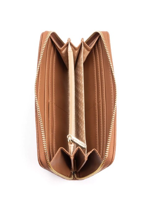 ARIA Large zip around wallet tan - Women&rsquo;s Wallets