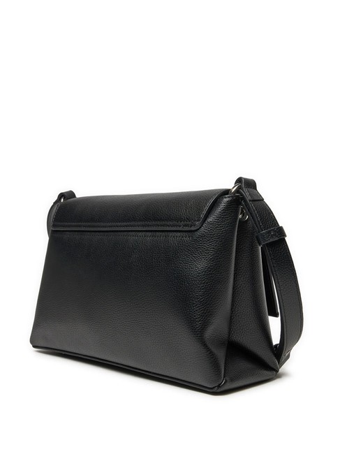 CK PLAQUE Medium shoulder bag pvh black - Women’s Bags