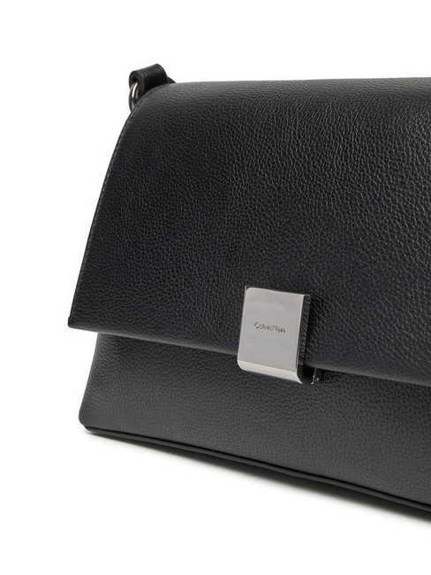 CK PLAQUE Medium shoulder bag pvh black - Women’s Bags