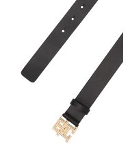 TOMMY HILFIGER TH MONOGRAM Women's leather belt - Belts