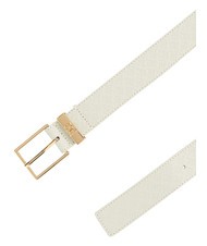 TOMMY HILFIGER TH SQUARE MONOGRAM Leather belt - Belts