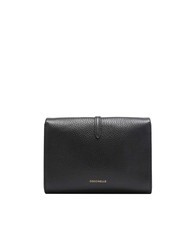 COCCINELLE DORIAN Hammered leather mini shoulder bag Black - Women&rsquo;s Bags - 3