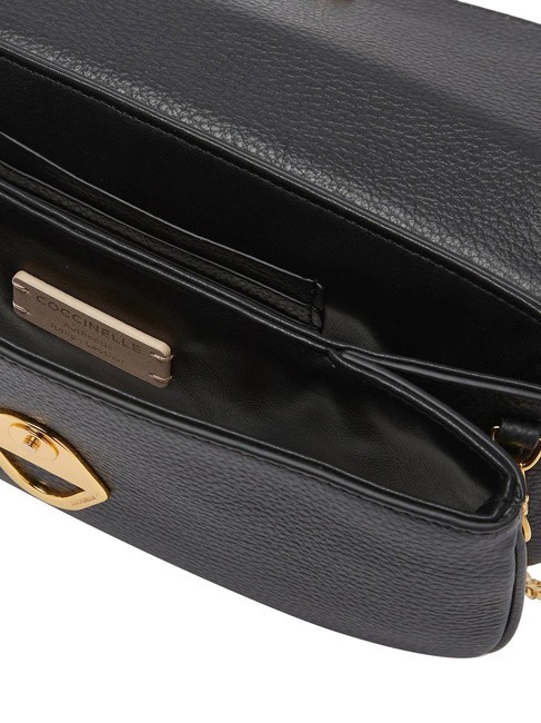 DEW Small hammered leather bag Black - Women&rsquo;s Bags